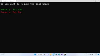 Chess Game C++ Code
