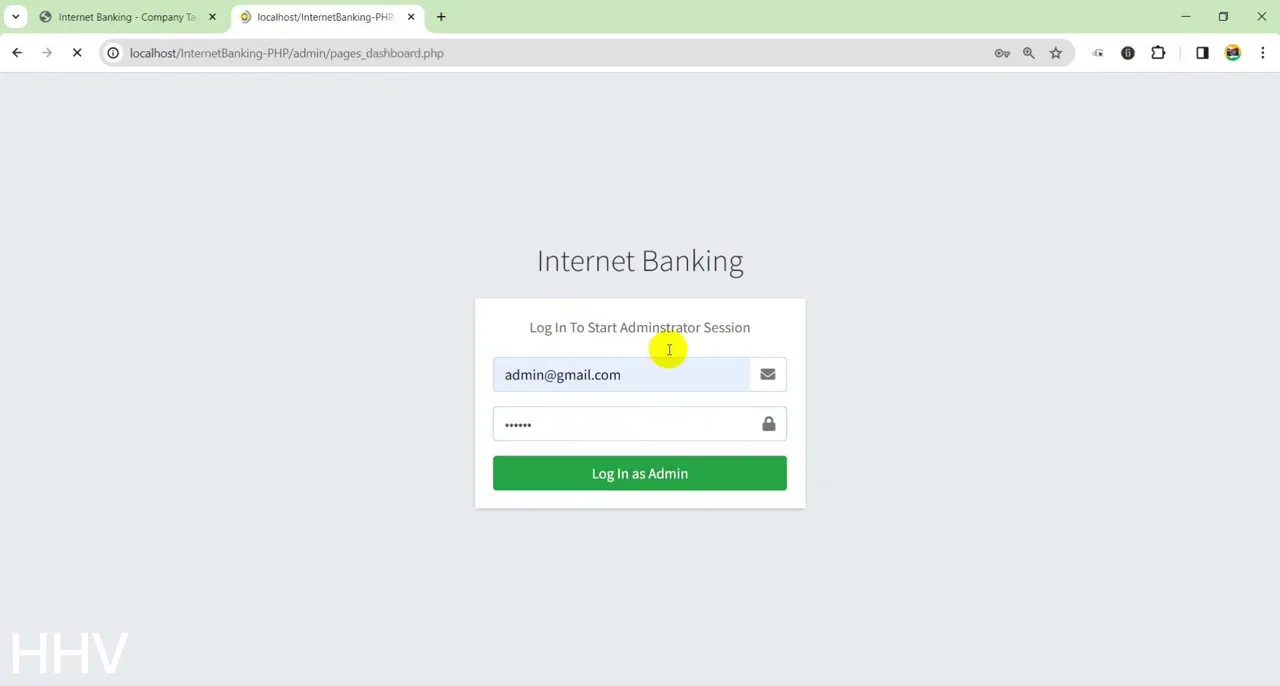 Internet Banking PHP MySQL — screenshot 5