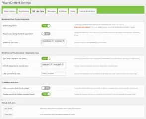 PrivateContent - Multilevel Content Plugin