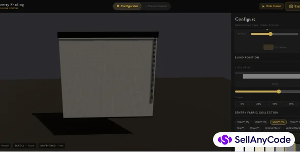 Powerful Blind Configuration Tool