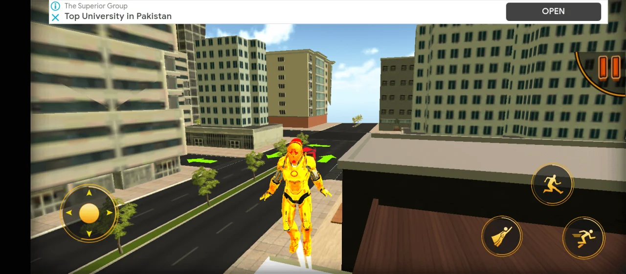 Superhero Fly Pizza Delivery Flying Games 2021 — screenshot 7