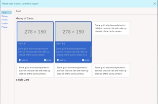 Bootstrap Based Component