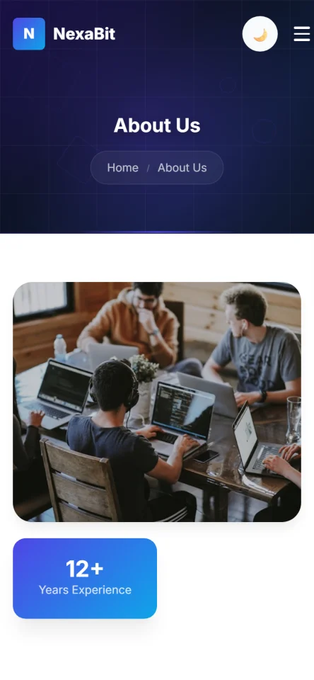 NexaBit IT Agency & Digital Solutions Template — screenshot 5