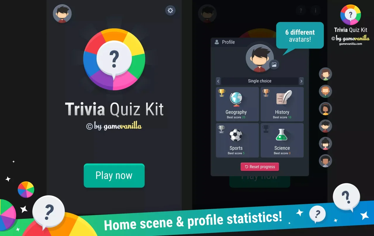 Trivia Quiz Kit — screenshot 1