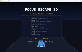 Focus Escape 3D