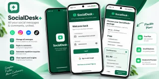 SocialDesk+ Omnichannel Social Commerce & Business Management Platform