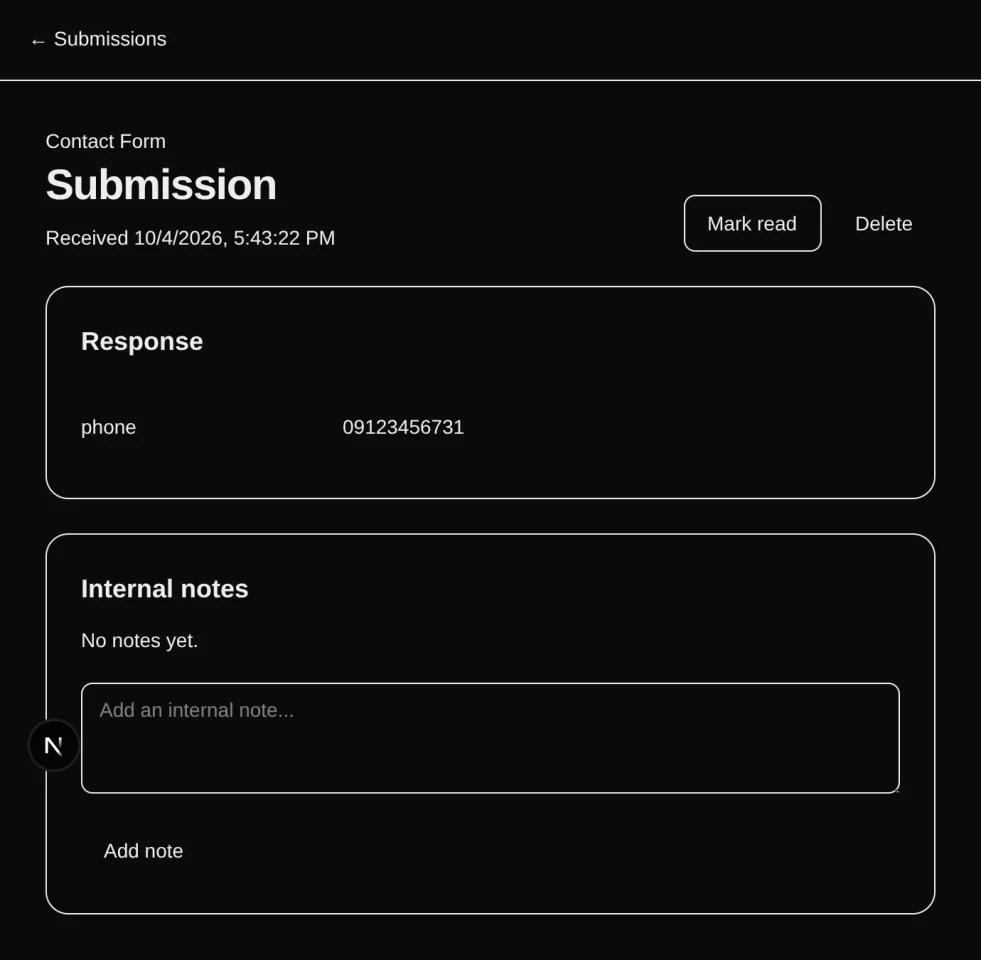FormDesk - Form Builder & Submission Inbox — screenshot 8