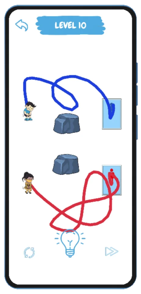 Toilet Rush Draw to Path Hot Hyper Casual Game — screenshot 2