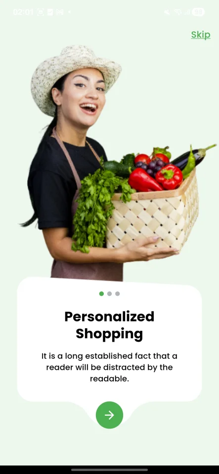 DailyBasket - Grocery Delivery Flutter Application — screenshot 2