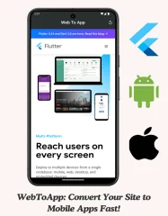 WebToApp: Effortlessly Convert Your Website into Android & iOS Apps