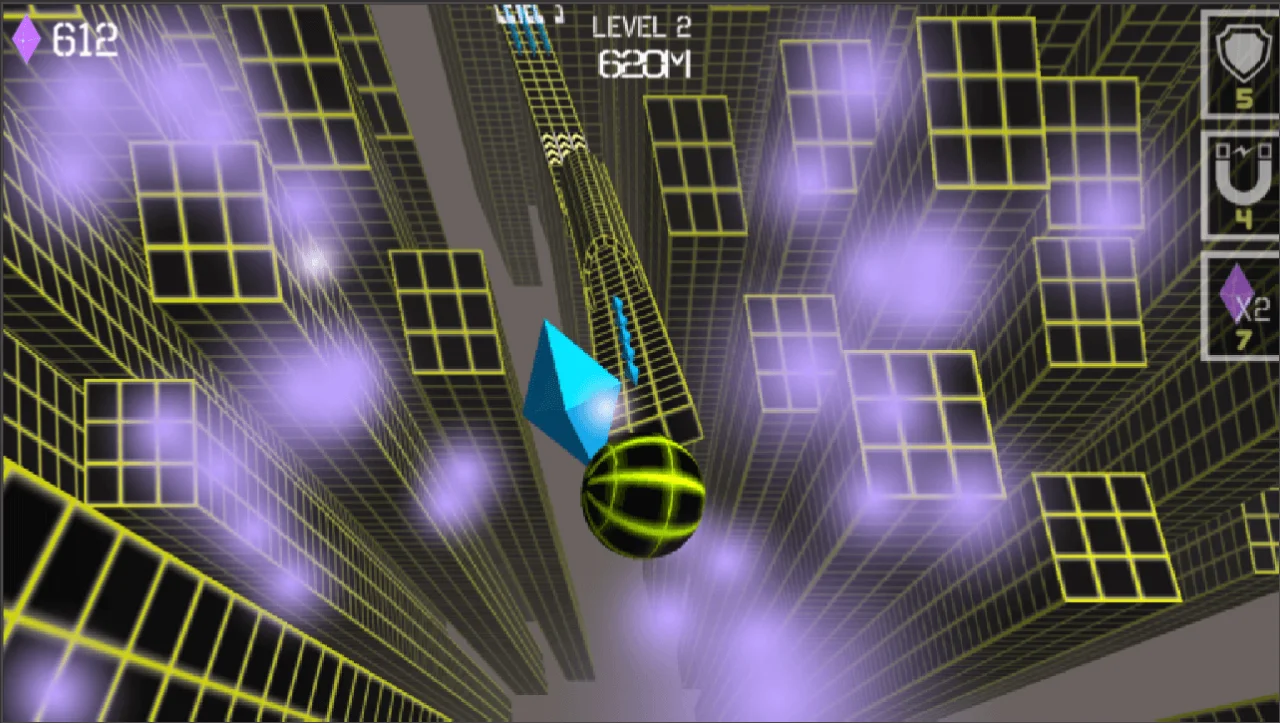 Rolling Ball 3D - Complete Game with Curve Effect — screenshot 1