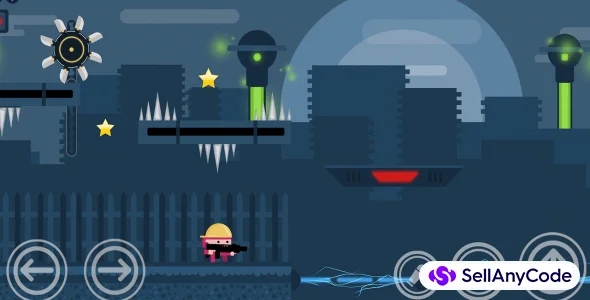 Killer Boy - 2D Action Platformer Mobile/Android Game (Unity Game + AdMob)