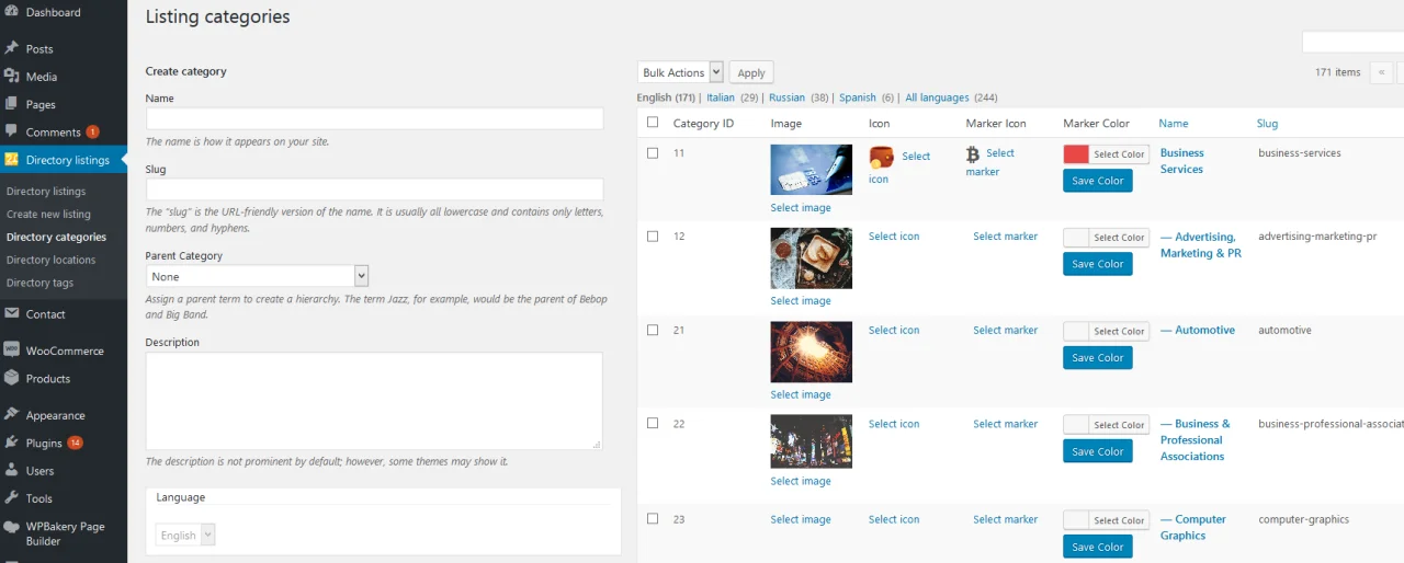 Web 2.0 Directory Plugin for WordPress — screenshot 1