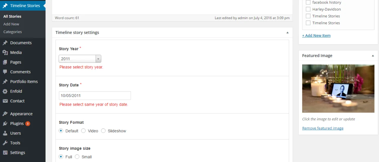 Cool Timeline Pro - WordPress Timeline Plugin — screenshot 5