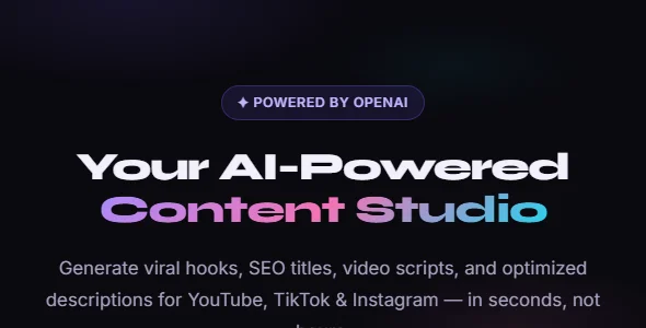 ViralForge: Ultimate AI Content Studio: — screenshot 2