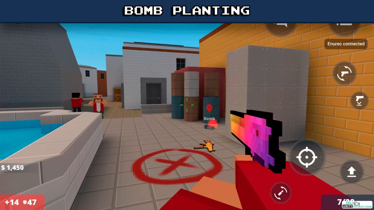 Block Strike: BS Shooter Unity 3D Game Code — screenshot 2