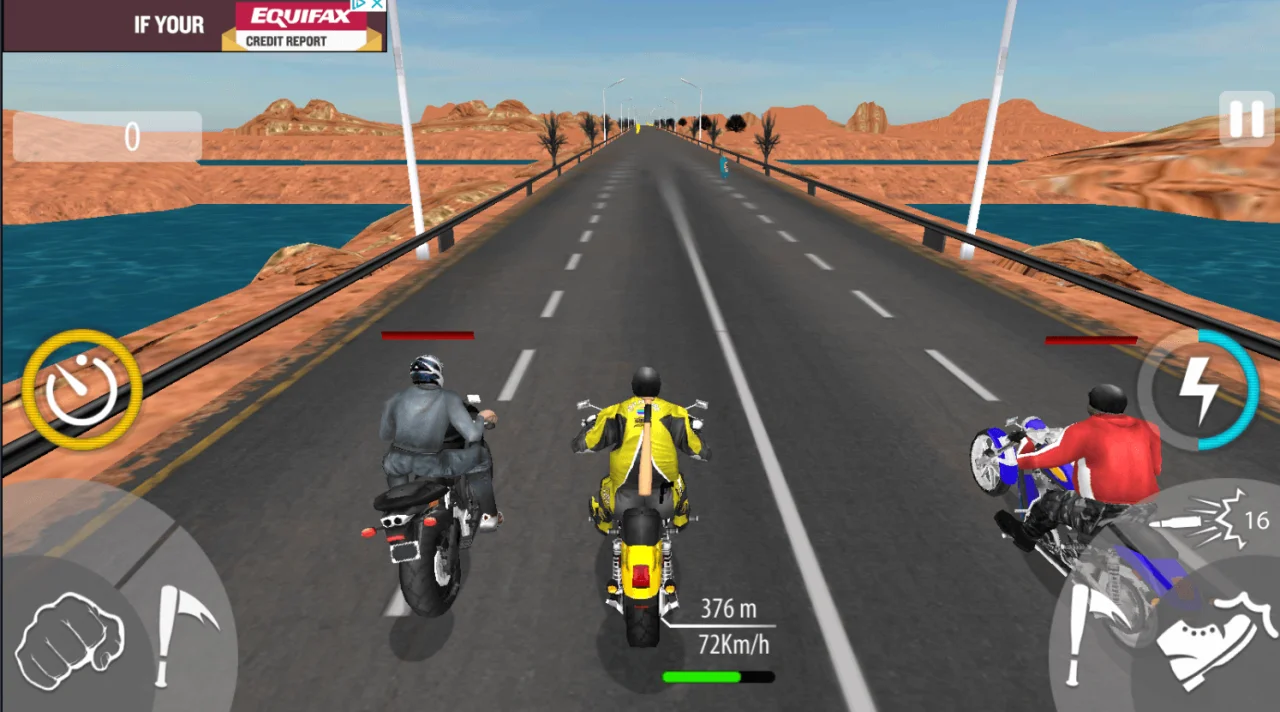 Bike Attack Race: Highway Tricky Stunt Rider — screenshot 7