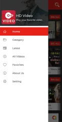Android HD Video App (YouTube, Server Videos)