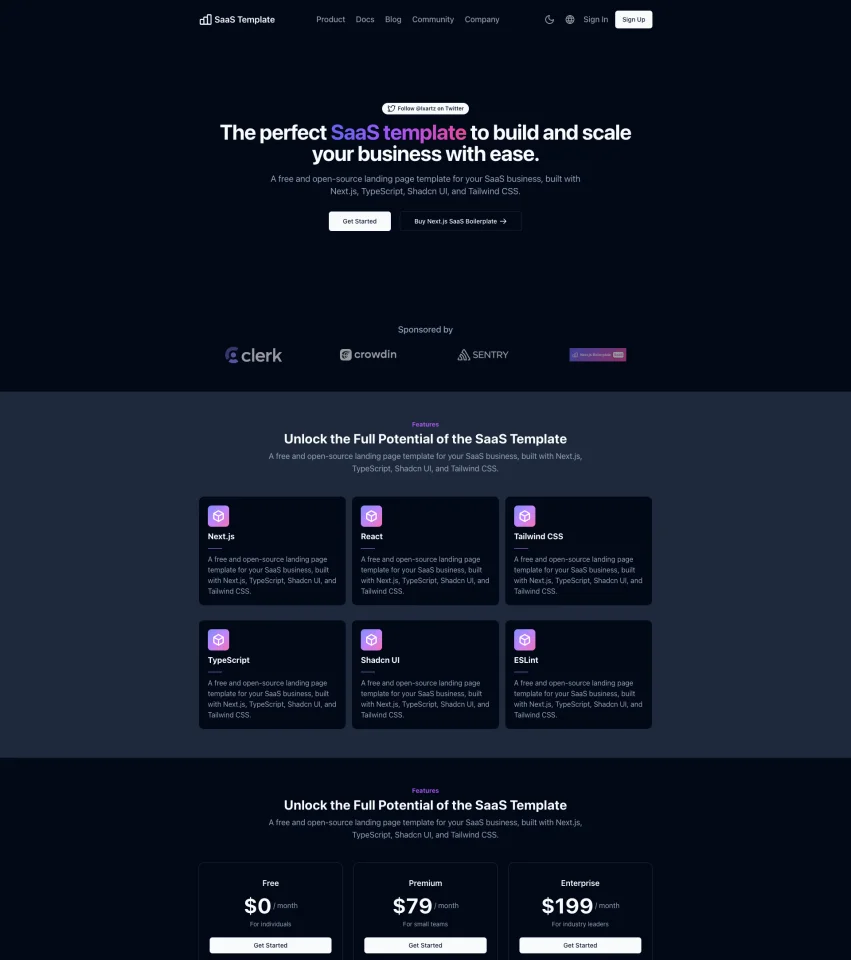 Turnkey Templates Bundle Prop-Firm Builder + 3 SaaS Starters — screenshot 1