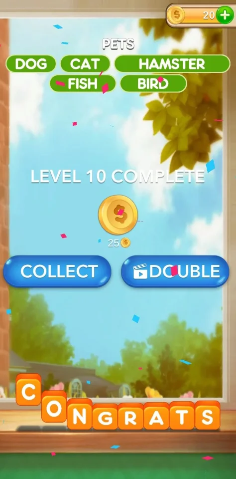 Word Tiles - Word Block Puzzle — screenshot 1