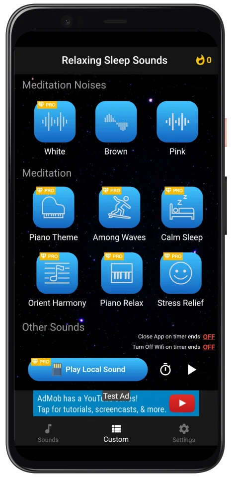 SleepBuddy: Sleep Sounds and Meditation Flutter App — screenshot 3