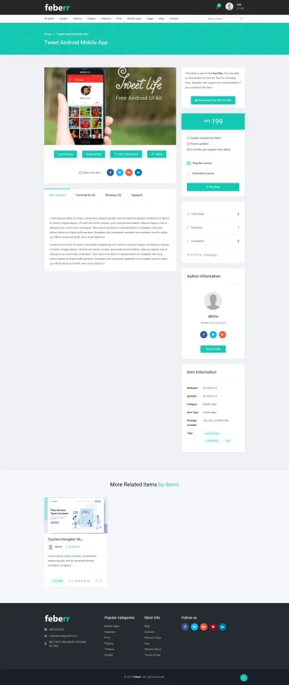 Feberr - Multivendor Digital Products Marketplace — screenshot 3