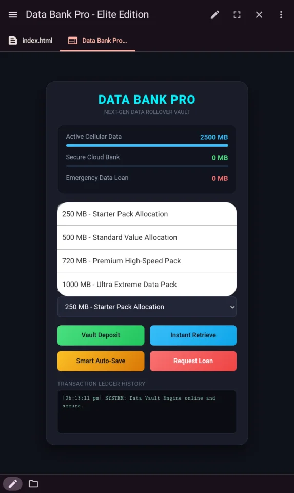 Data Vault Pro — screenshot 2
