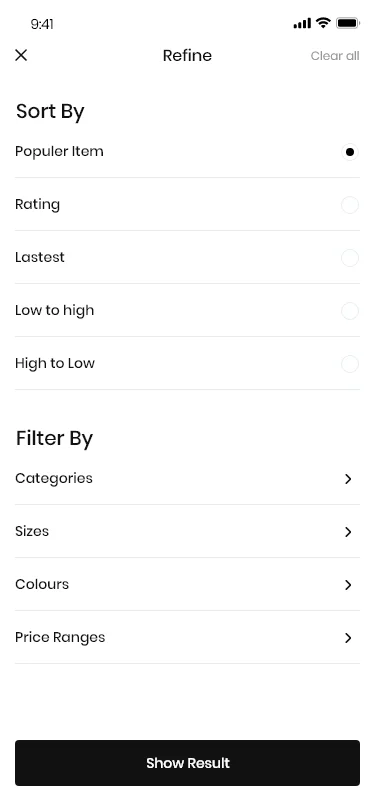 Oreo Fashion - Full React Native App for WooCommerce — screenshot 10