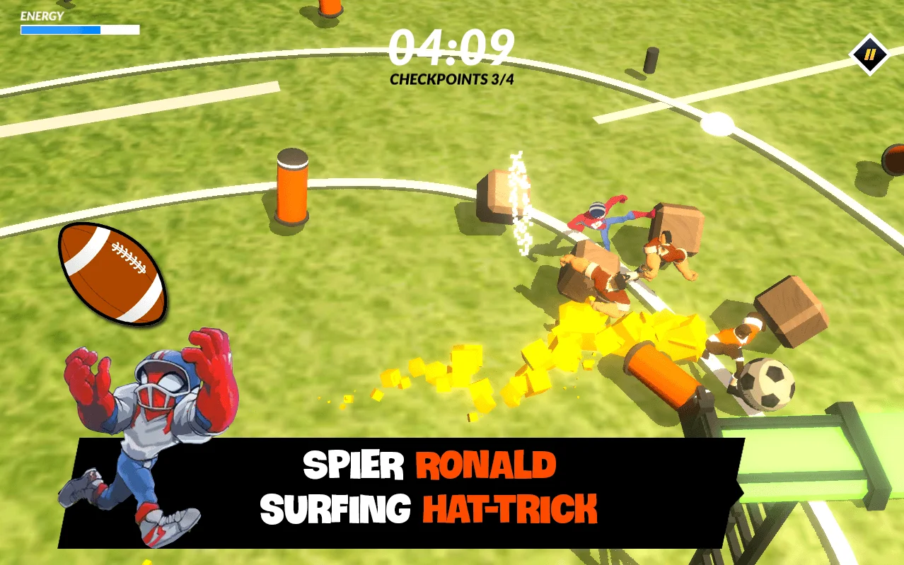 Big Win Football: Spider Ronald Soccer Racing — screenshot 5