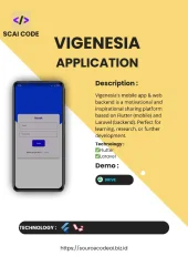 VIGENESIA Inspiration Sharing App