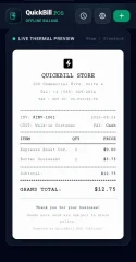 QuickBill POS Offline Billing