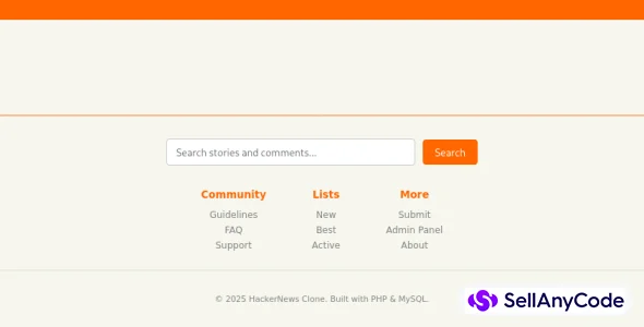 Hacker News Clone