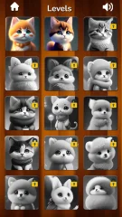 Cute Cat Jigsaw Puzzle[ Construct 3, HTML 5 ]