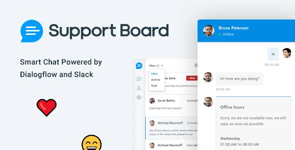 Chat - Support Board - WordPress Chat Plugin — screenshot 1