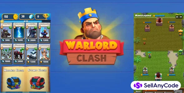 Warlord Clash Royale Clone App