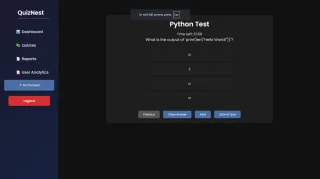 QuizNest - AI Quiz App