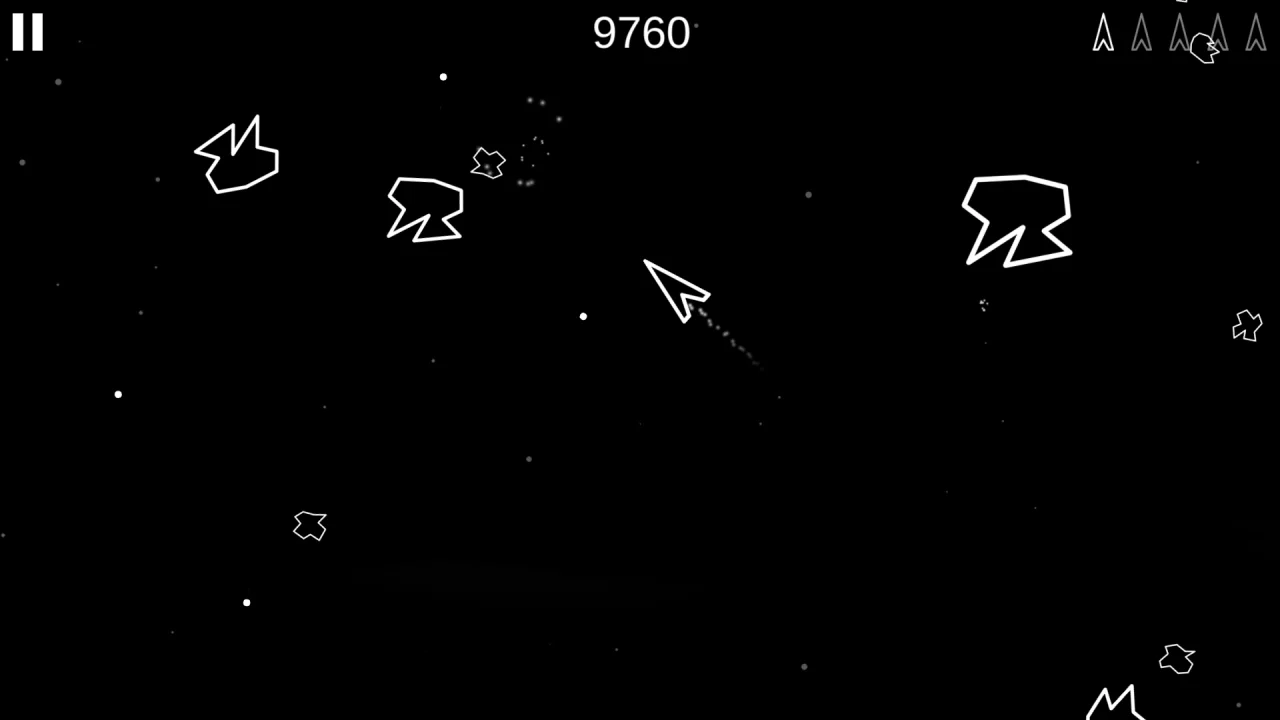 Asteroids - Unity Retro Game with AdMob Ads — screenshot 6
