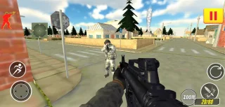 Elite Commando City War Shooting 64 Bit Source Code