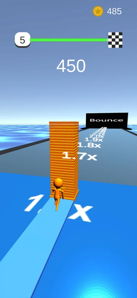 Stack Surfer - Stack Run 3D (Unity Game Template + UnityAds) — screenshot 3