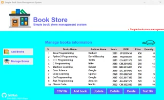 SmartBook Manager: Python Tkinter Bookstore System with SQLite & CSV Export