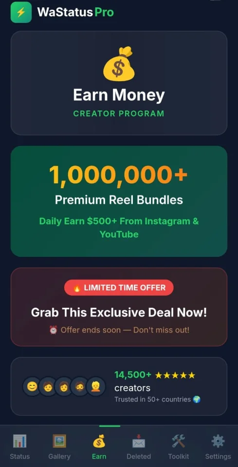 WaStatus: Pro Saver & Chat — screenshot 5