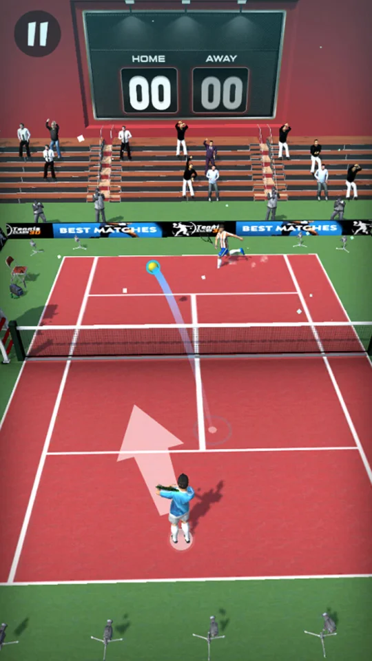 Tennis Game 3D Unity Source Code — screenshot 4