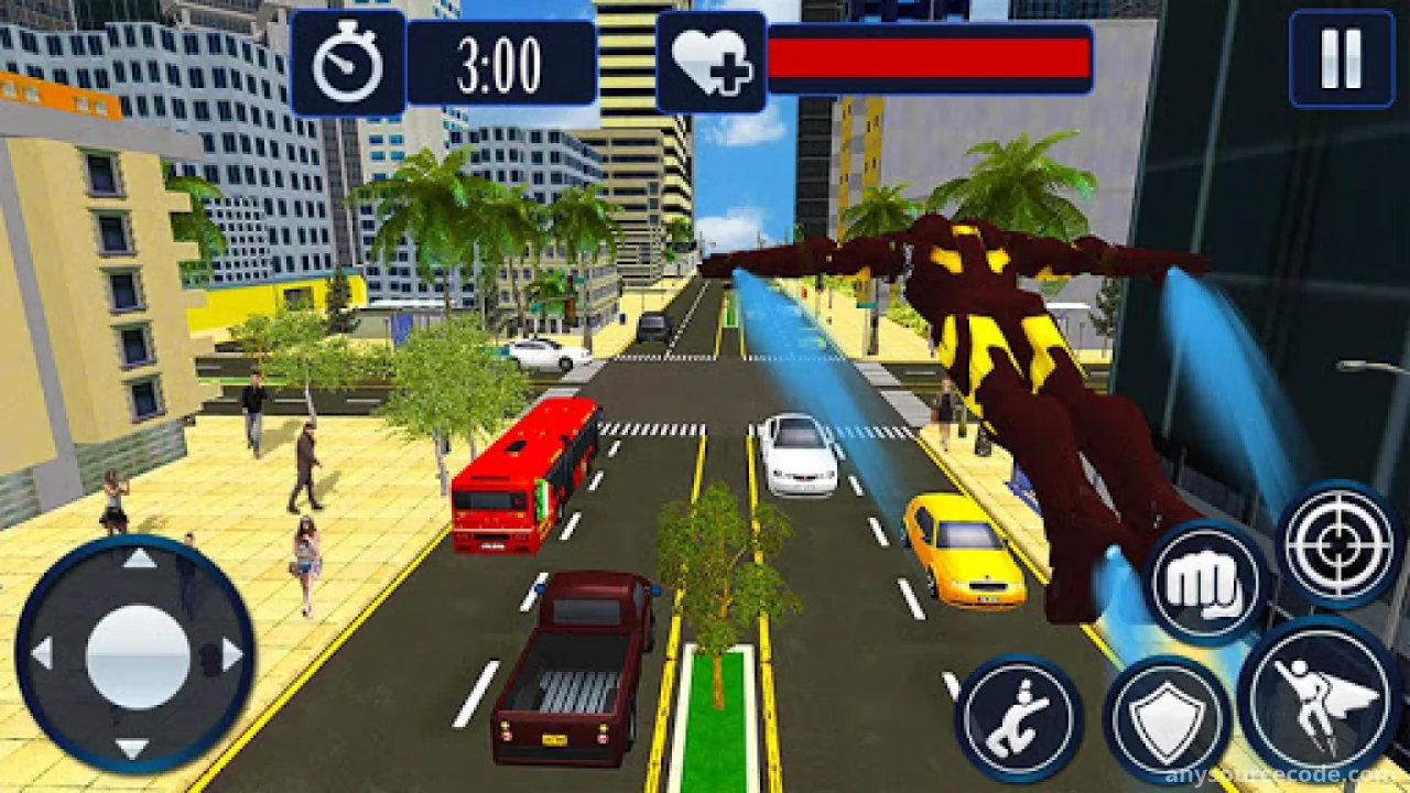 Superhero Fighting Arena Premium 3D Fighting Game — screenshot 3
