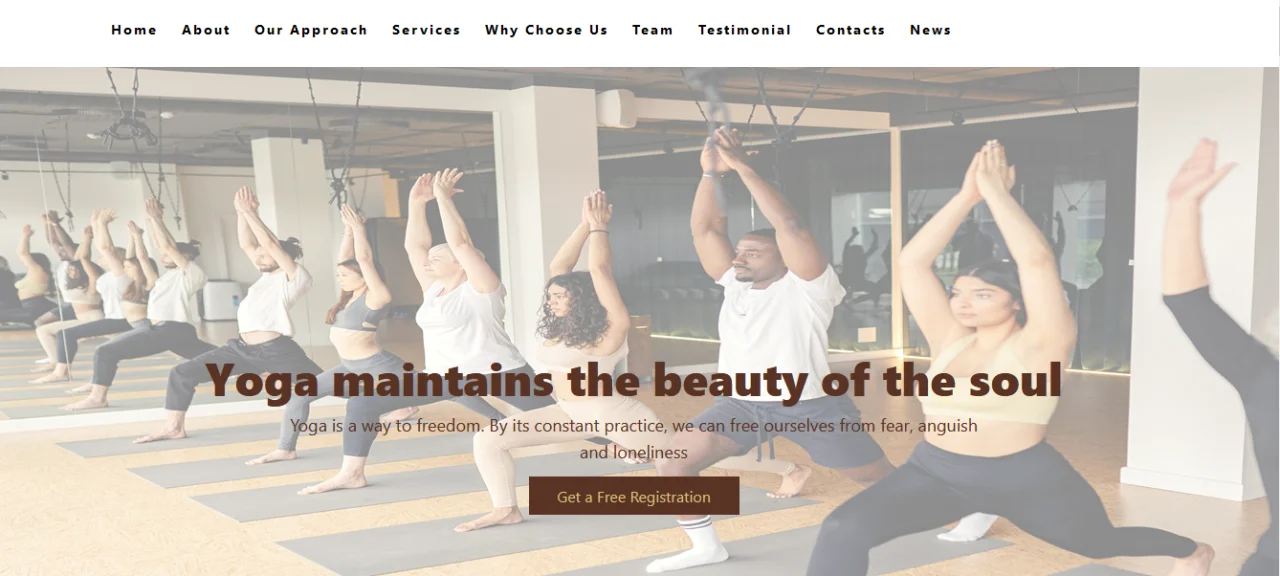 Yoga Club — screenshot 1