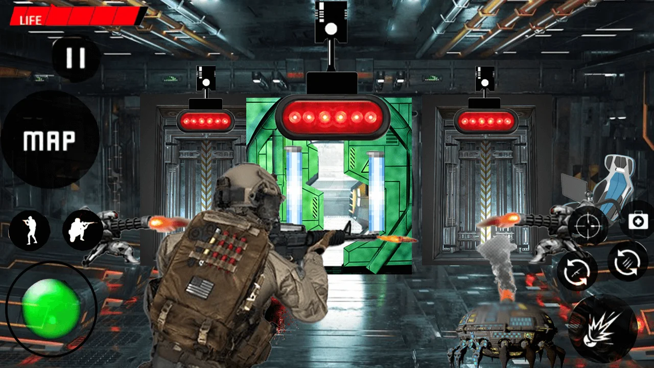 US Robot Strike War Shooting Game 2021 — screenshot 3