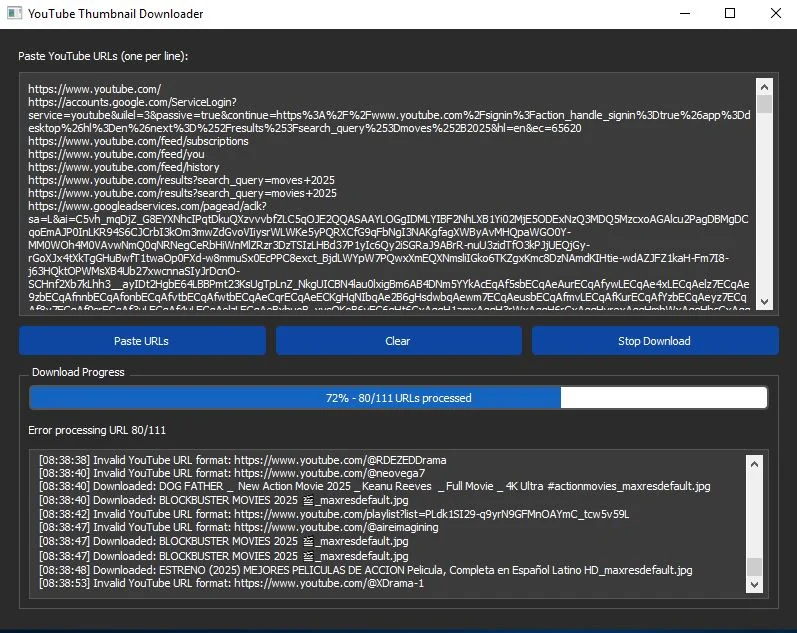 New YouTube Thumbnail Downloader — screenshot 3