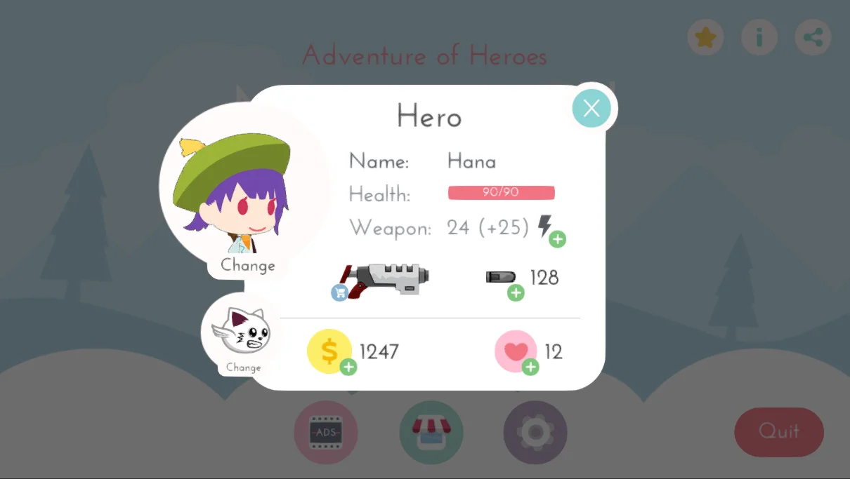 Mysteria World: Adventure of Heroes (64 Levels + 9 Bosses) Unity Game Template — screenshot 10