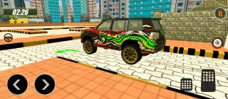 Modern Jeep Car Parking 3D 2022