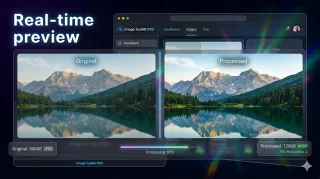 Image Toolkit Pro Compress, Convert & Resize Images (No Backend)