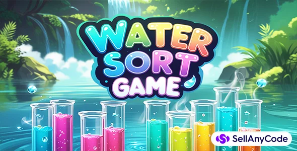 Water Sort Game Unity Source Code - 12000 Levels